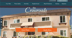 Desktop Screenshot of crossroadsapartmentliving.com